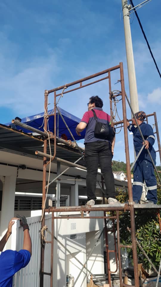 Penyelesaian Kebocoran & Waterproofing Slab Rectification Work